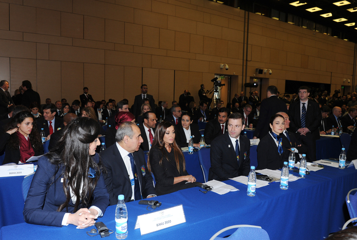 Мехрибан Алиева: "Если Баку удостоится чести организовать Олимпийские игры 2020 года, то мы соберем весь мир на честных и справедливых соревнованиях" - ФОТО