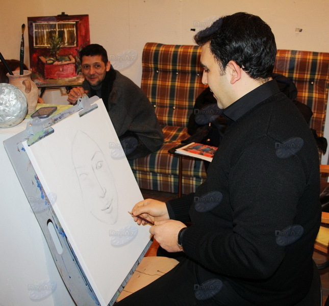 Бакинские художники раскрывают тайны – РЕПОРТАЖ - ФОТО