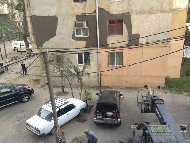 Bakıda faciəyə səbəb ola biləcək problem aradan qaldırılıb - FOTO