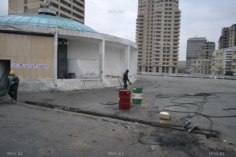 Закрывается выход на одну из центральных станций бакинского метро - ОБНОВЛЕНО - ФОТО