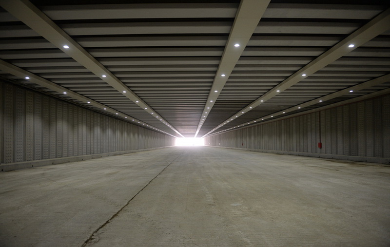 Президент Ильхам Алиев ознакомился с ходом строительных работ на дорожных узлах на проспекте Зии Буниятова - ОБНОВЛЕНО - ФОТО