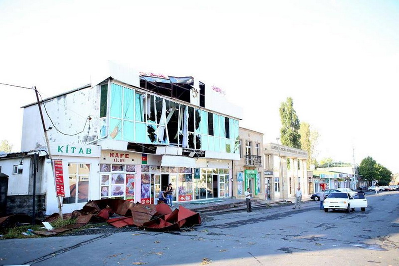 Külək iki rayonu viran elədi - YENİLƏNİB - FOTO