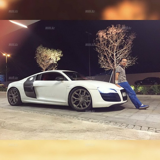 Qəzaya düşən Dj Çinanın yeni bahalı avtomobili - FOTO