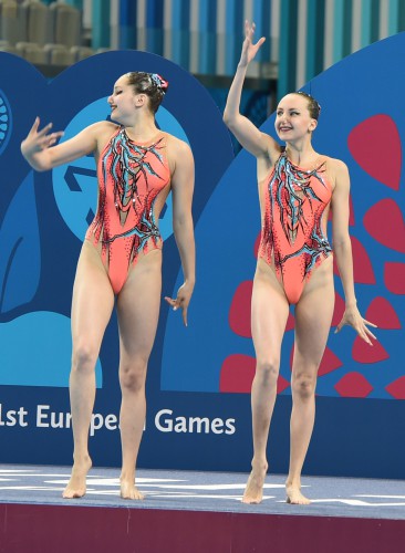 Определились финалисты командного турнира по синхронному плаванию на Евроиграх в Баку - ОБНОВЛЕНО - ФОТО