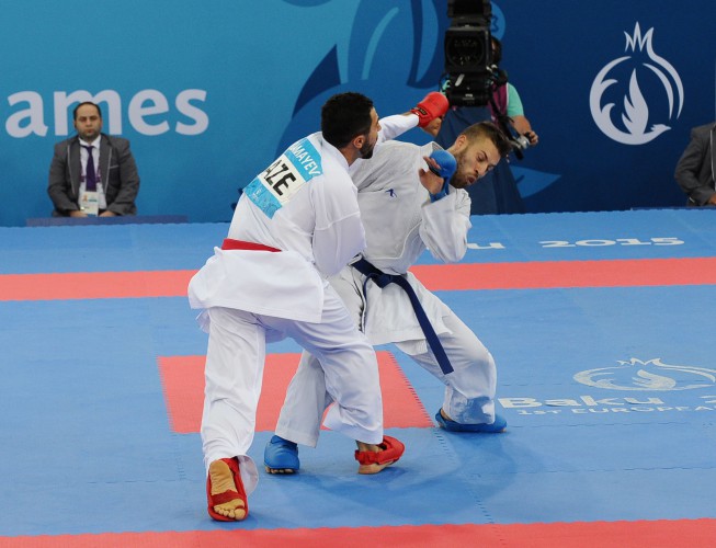 "Баку-2015": завершились полуфинальные состязания по карате - ОБНОВЛЕНО - ФОТО