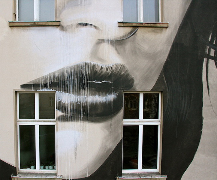 "Картинная галерея Day.Az": Невероятная 5-этажная фреска - ФОТО