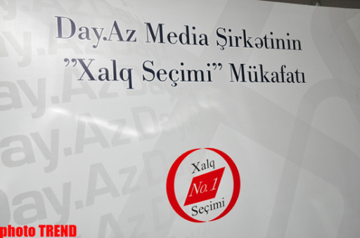 Премия "Народный выбор №1" медиакомпании Day.Az вручена победителям - ОБНОВЛЕНО - ФОТО