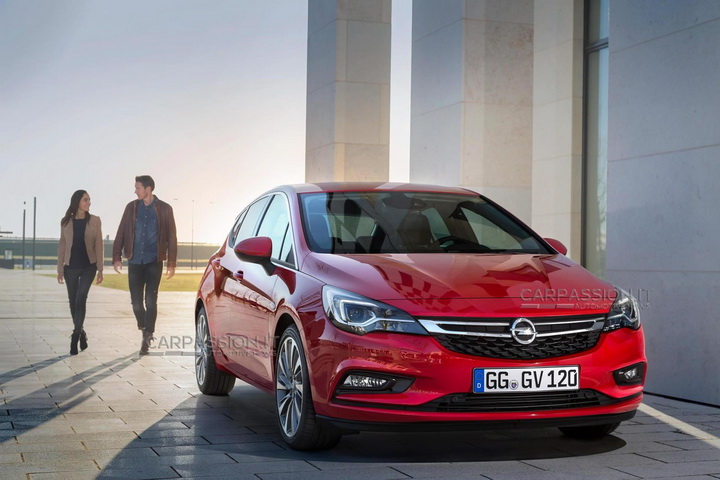 Новый Opel Astra оказался супер-обтекаемым - ФОТОСЕССИЯ