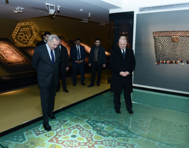 Премьер Мальты восхищен красотой азербайджанских ковров и Ичеришехер -ОБНОВЛЕНО - ФОТО