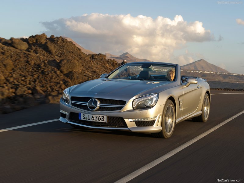 Шумахер в шоке: новый Mercedes-Benz SL63 AMG - ФОТОСЕССИЯ