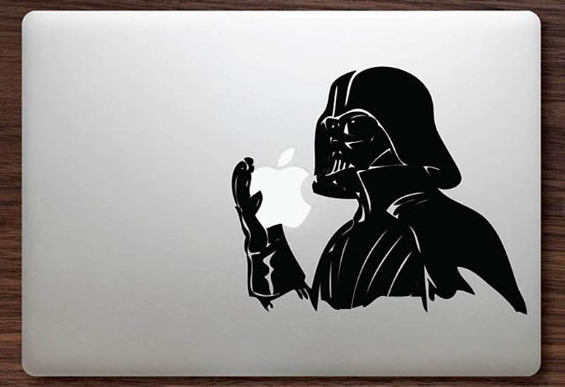 50 креативных наклеек на MacBook - ФОТОСЕССИЯ