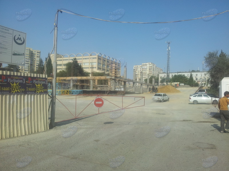 Для станции бакинского метро строится новый вестибюль – ФОТО