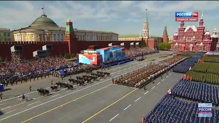 Азербайджанские военнослужащие - на параде в Москве - ФОТО