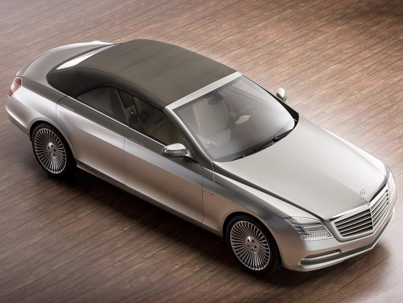 Mercedes-Benz S-класса может стать кабриолетом - ФОТОСЕССИЯ
