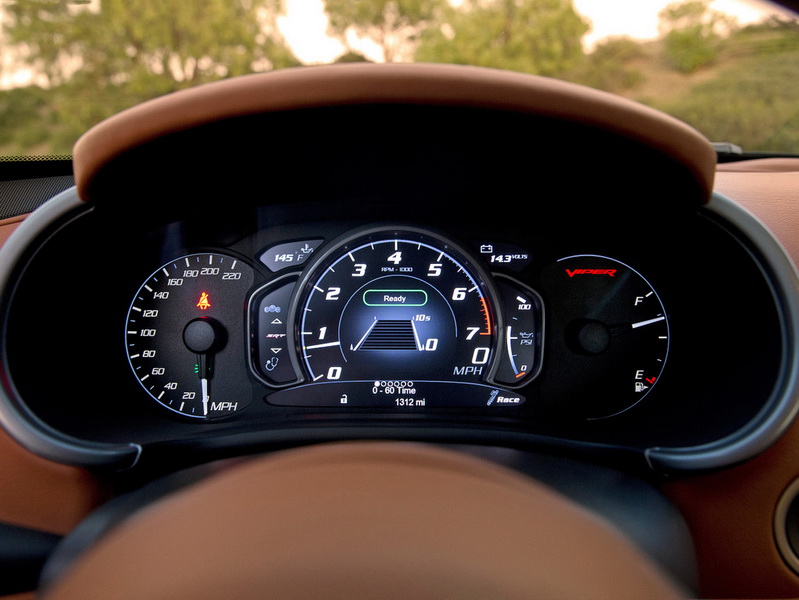 Chrysler остановит выпуск SRT Viper на 2 месяца - ФОТО