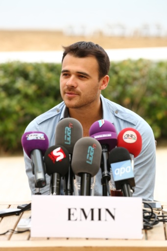 EMIN провел в Баку пресс-конференцию, посвященную творческим планам и "Евровидению-2012" - ФОТО