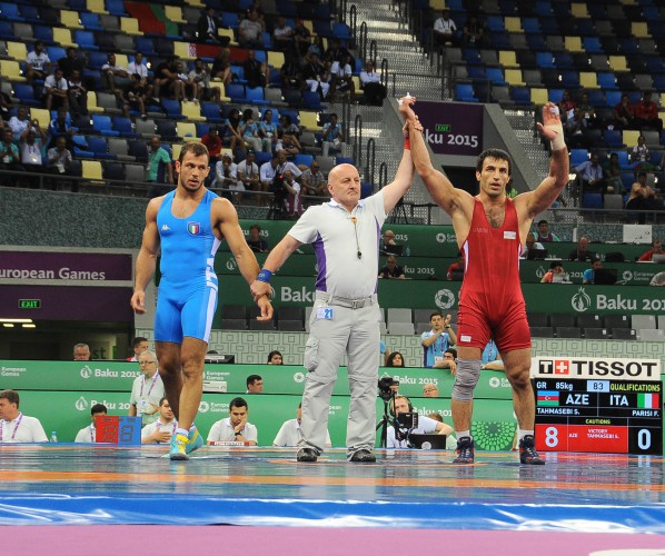 "Баку-2015": определились победители турнира по греко-римской борьбе - ОБНОВЛЕНО - ФОТО