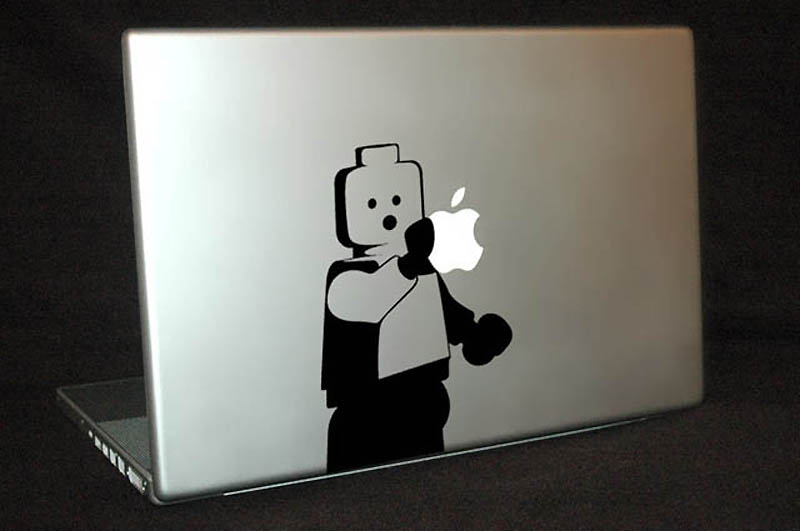 50 креативных наклеек на MacBook - ФОТОСЕССИЯ