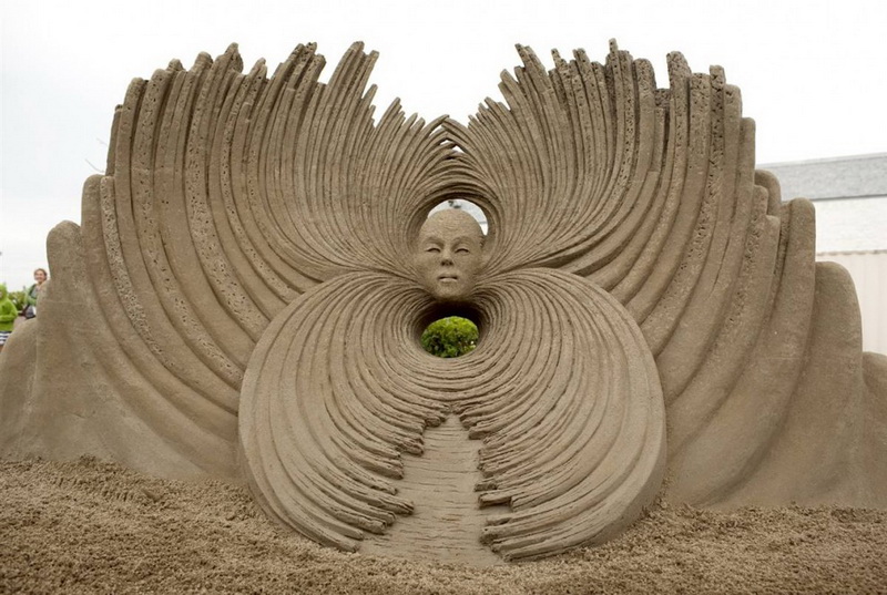 "Картинная галерея Day.Az": Скульптуры из песка - ФОТО