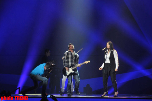 В "Baku Crystal Hall" продолжаются репетиции участников "Евровидения" – ОБНОВЛЕНО – ФОТО