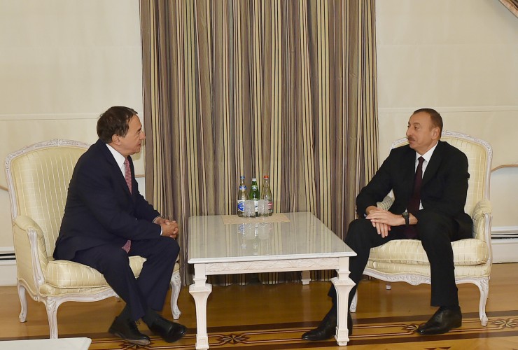Президент Ильхам Алиев принял председателя парламента Лихтенштейна и генсека Социнтерна - ОБНОВЛЕНО - ФОТО