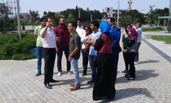 Misirli tələbələr ADA universitetində oldular - FOTO