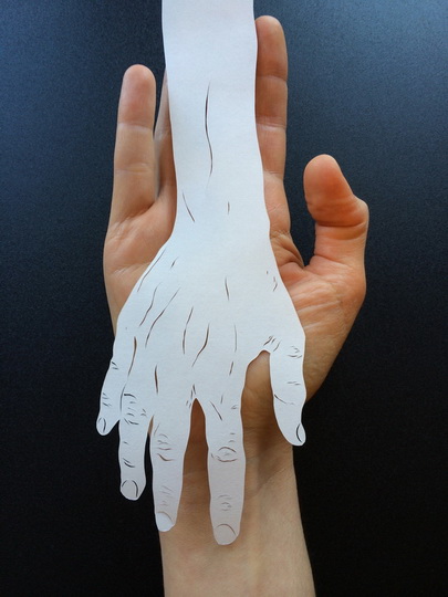 "Картинная галерея" Day.Az: Бумажные иллюстрации Мод Вайт - ФОТО