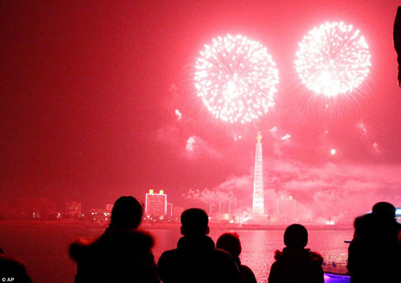 Как разные страны мира встретили 2014 год - ФОТО