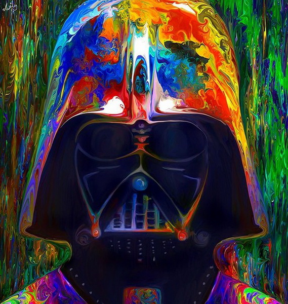 "Картинная галерея Day.Az": Психоделические картины комиксов - ФОТО