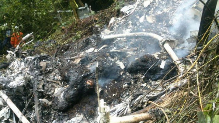 Крушение вертолета в Мексике, есть погибшие - ФОТО