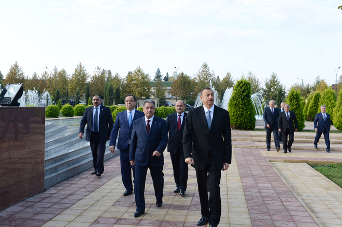 Президент Ильхам Алиев: "В регионах Азербайджана проводится большая созидательная работа" - ОБНОВЛЕНО - ФОТО