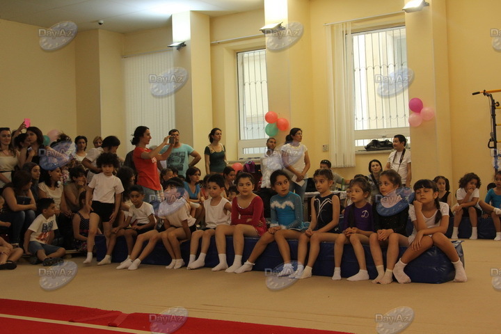 Будущие победители. Один день в Бакинской школе гимнастики - РЕПОРТАЖ - ФОТО