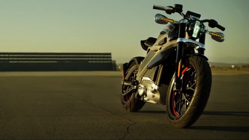 Новый Harley-Davidson с электродвигателем - ФОТОСЕССИЯ