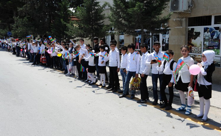 Факел Евроигр доставлен в Уджар - ФОТО