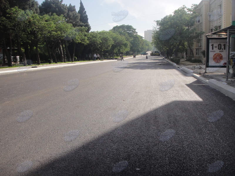 На ряде улиц Баку ограничено движение автомобилей – ФОТО