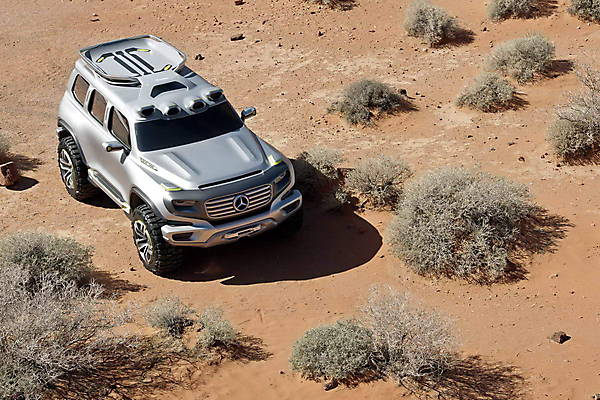 Прототип будущего Гелендваген: Mercedes Ener-G-Force - ФОТОСЕССИЯ