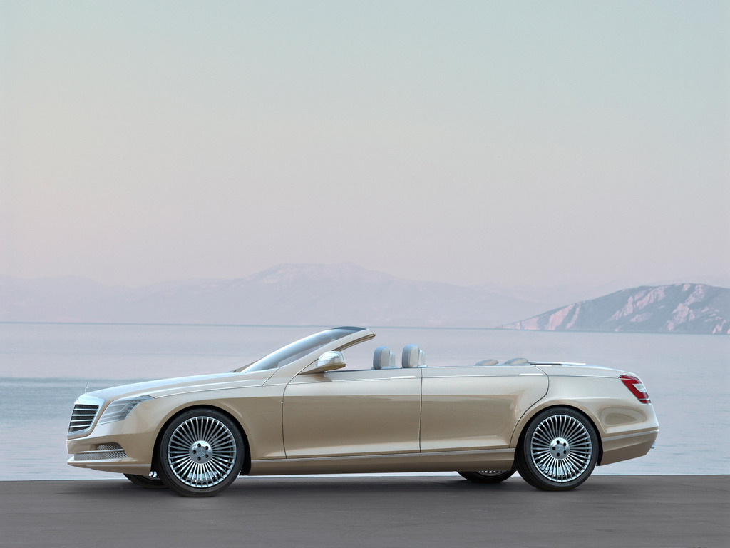 Mercedes-Benz S-класса может стать кабриолетом - ФОТОСЕССИЯ