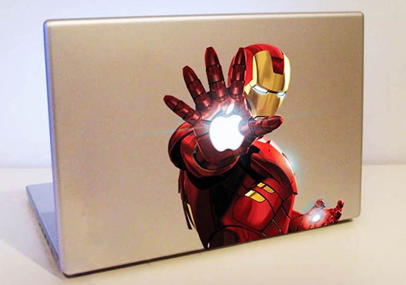 50 креативных наклеек на MacBook - ФОТОСЕССИЯ