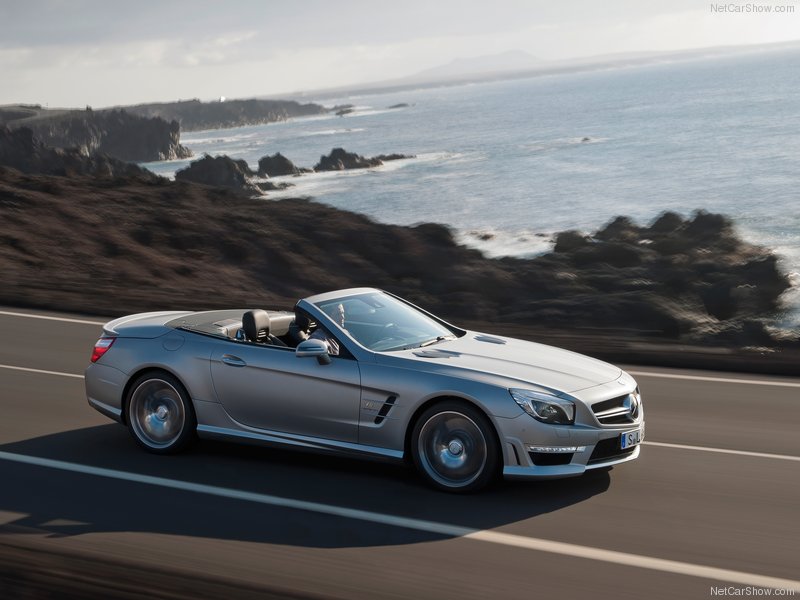 Шумахер в шоке: новый Mercedes-Benz SL63 AMG - ФОТОСЕССИЯ