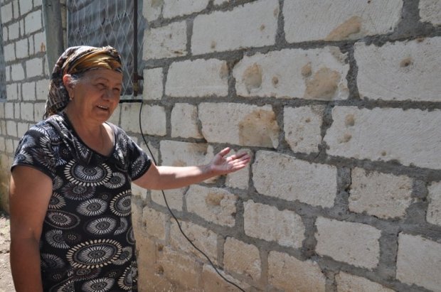 Güllə yağışında "çimən" Çıraqlı kəndi - FOTOREPORTAJ