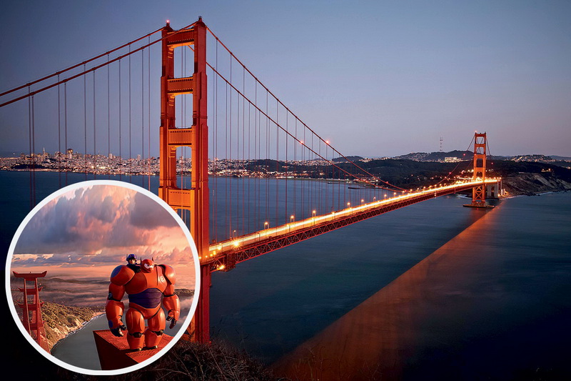 7 реальных мест, попавших в известные мультфильмы - ФОТОСЕССИЯ