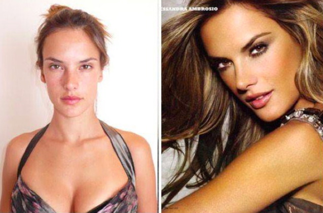 Как выглядят модели Victoria’s Secret без макияжа и фотошопа - ФОТО