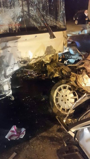 Bakıda dəhşətli qəza: ölən və yaralanan var - FOTO
