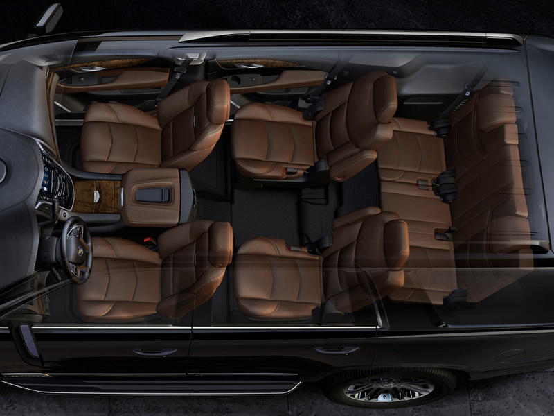 Новый Cadillac Escalade стал внедорожным лимузином - ФОТО