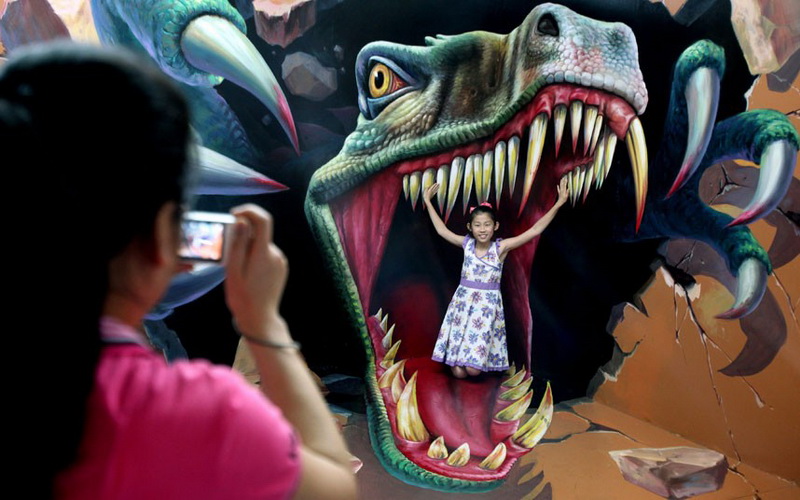 "Картинная галерея Day.Az": Художественная роспись в 3D - ФОТО