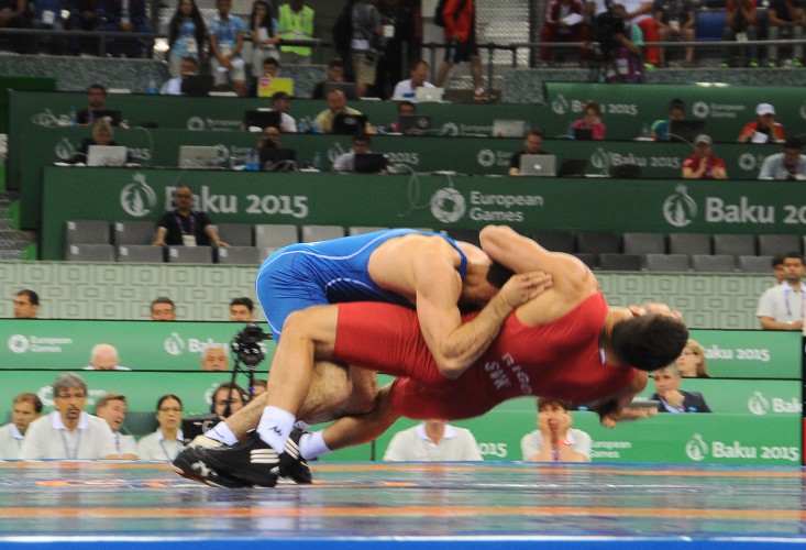 "Баку-2015": определились победители турнира по греко-римской борьбе - ОБНОВЛЕНО - ФОТО