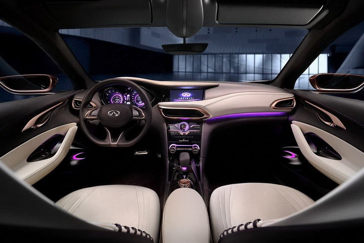 Новый хэтчбек Infiniti Q30 - ФОТОСЕССИЯ