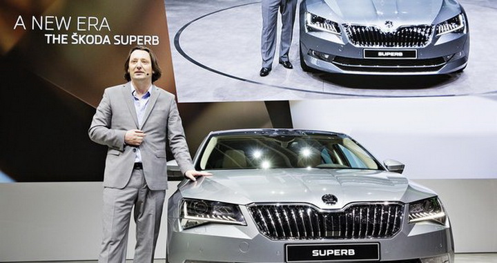 Skoda Superb - дизайн как iPhone! - ФОТО