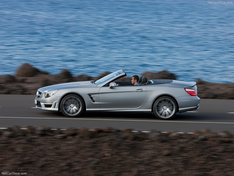 Шумахер в шоке: новый Mercedes-Benz SL63 AMG - ФОТОСЕССИЯ