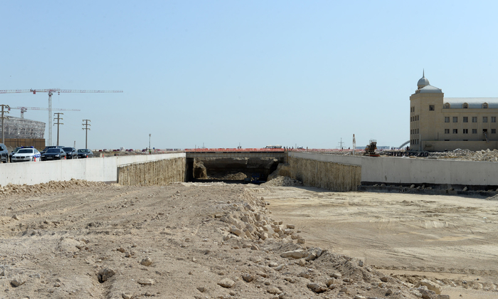 Президент Ильхам Алиев ознакомился с ходом работ по строительству Олимпийского стадиона, ряда дорожных объектов и восстановлению экосреды озера Беюкшор - ОБНОВЛЕНО - ФОТО